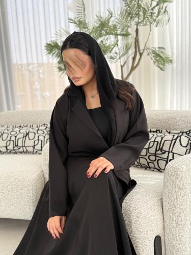 عباية D462 - اسود