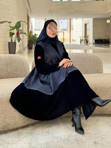 عباية D151- كحلي