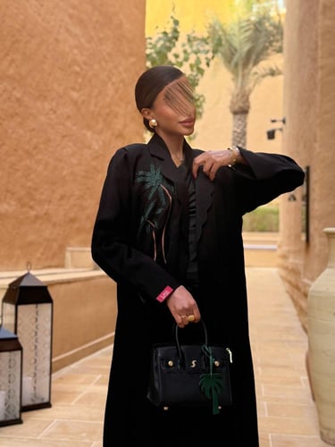 عباية D562 - اسود