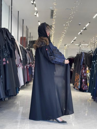 عباية D301 - كحلي