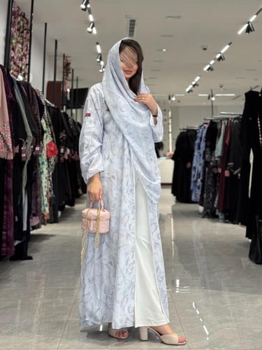 عباية D512-اوف وايت