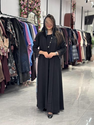 عباية D379- سماوي