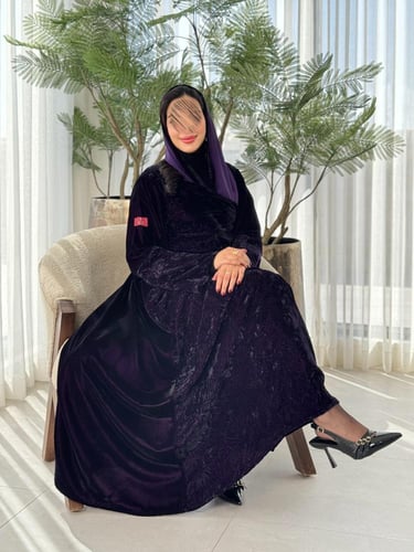 عباية D129 - موف