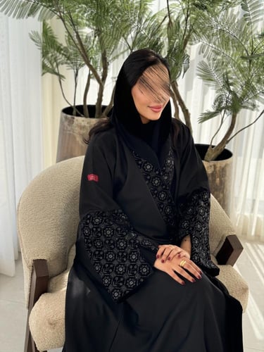 عباية D139 - اسود