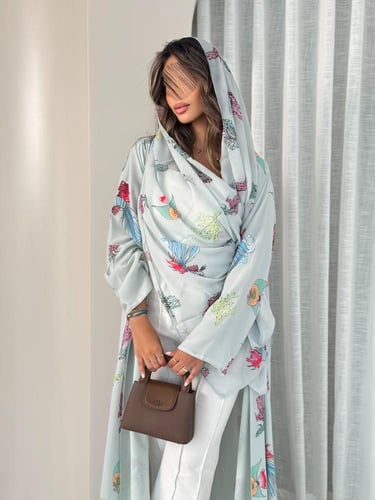 عباية D447 الهبه - تيفاني