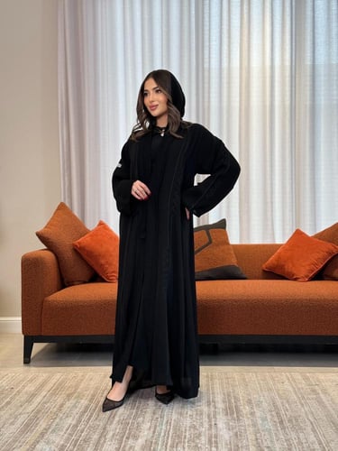 عباية D243-اسود *2*