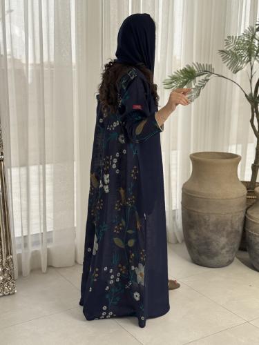 عباية D382 -كحلي