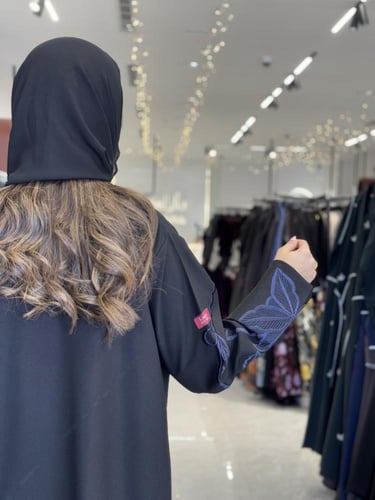 عباية D301 - كحلي