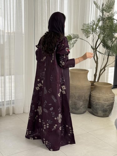 عباية D370-بنفسجي