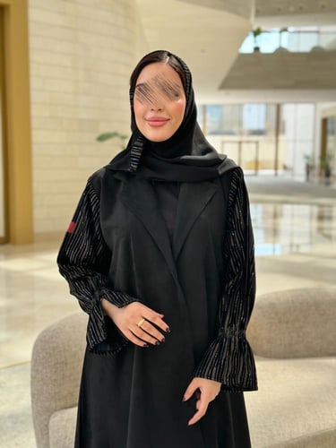 عباية D126 - اسود