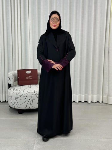 عباية D53 - موف