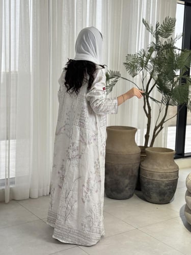 عباية D370-بيج