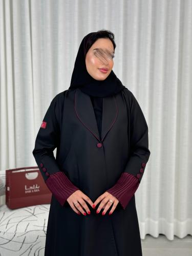 عباية D53- عنابي