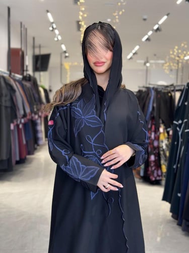 عباية D301 - كحلي