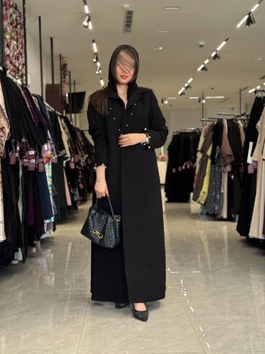 عباية D521-اسود