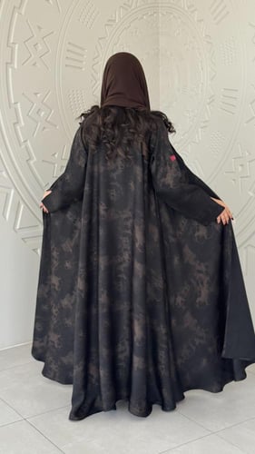 عباية D388 -ذهبي