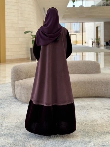 عباية D151-ليلكي