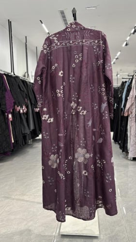 عباية D361- بنفسجي