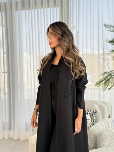 عباية D451 - اسود