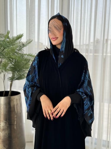 عباية D120 - سماوي