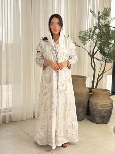 عباية D370-بيج