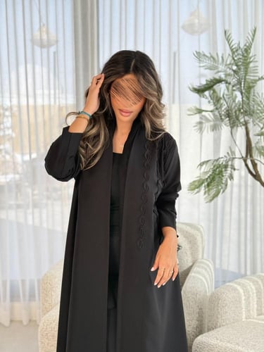 عباية D451 - اسود