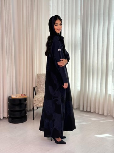 عباية D29 - كحلي