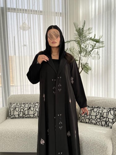 عباية D462 - اسود