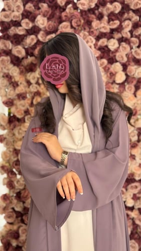 عباية D387 -موف