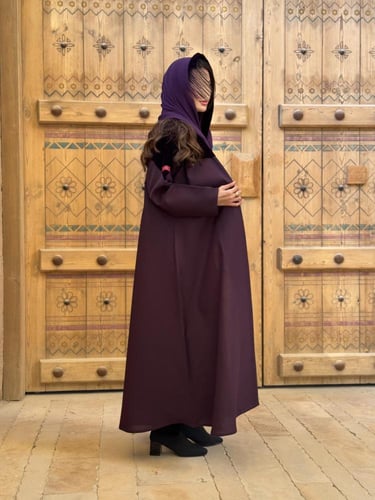 عباية D95 -بنفسجي