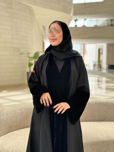 عباية D108 - اسود