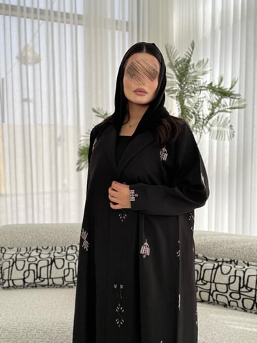 عباية D462 - اسود