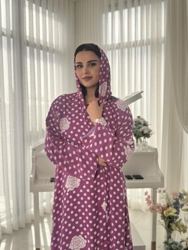 عباية D469-موف