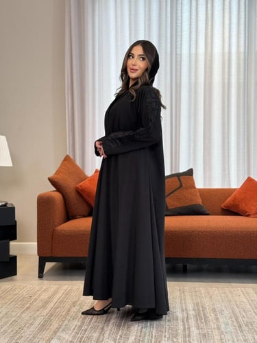 عباية D0106-اسود