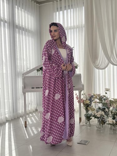 عباية D469-موف