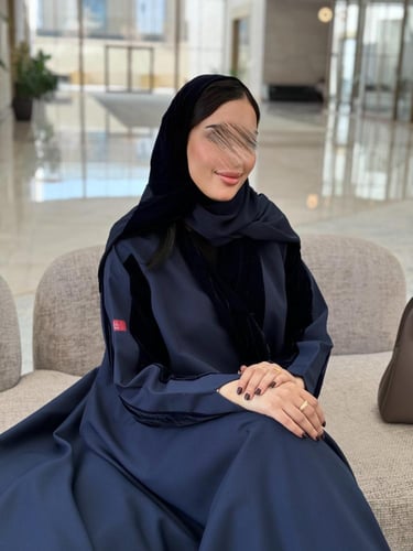 عباية D96- كحلي