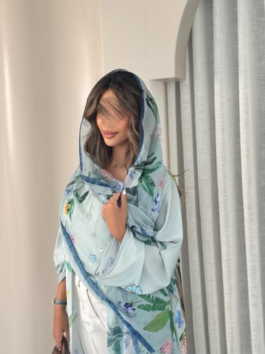 عباية D418 الهبة - تيفاني حرير