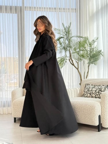 عباية D451 - اسود