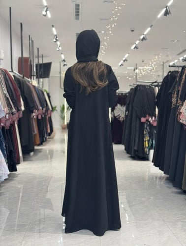 عباية D0200-اسود