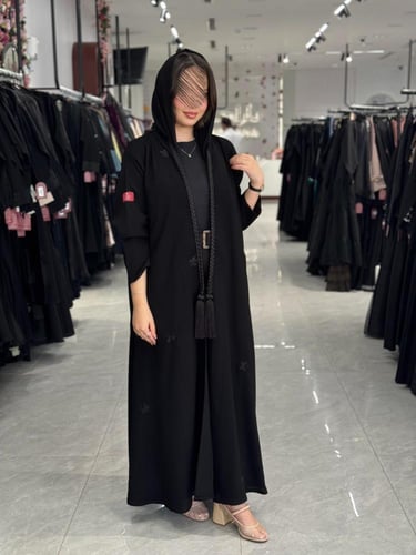 عباية D555 - اسود