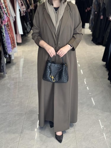 عباية D501 - زيتي