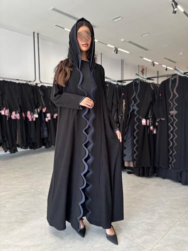 عباية D542 - كحلي