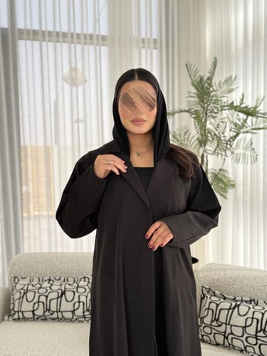 عباية D462 - اسود