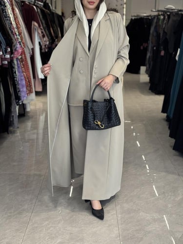 عباية D501 - بيج