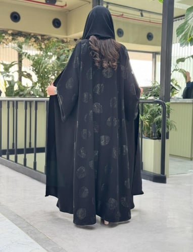 عباية D5 -نقش ذهبي