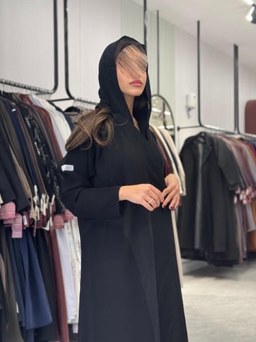 عباية D0200-اسود