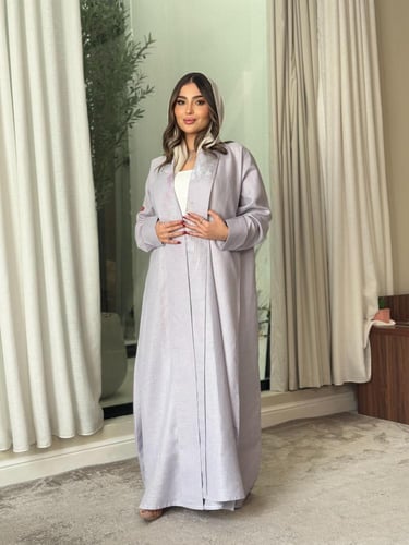 عباية D0105-بنفسجي فاتح