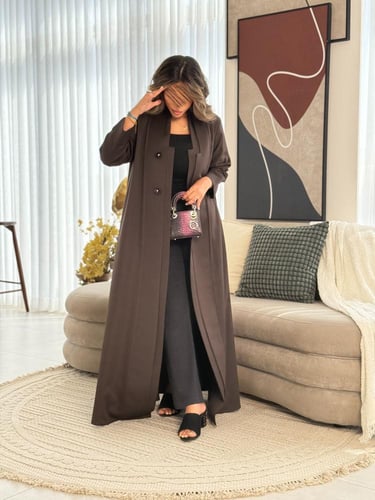 عباية D440-بني