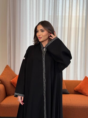 عباية D243-اسود