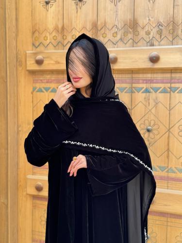 عباية D190-اسود